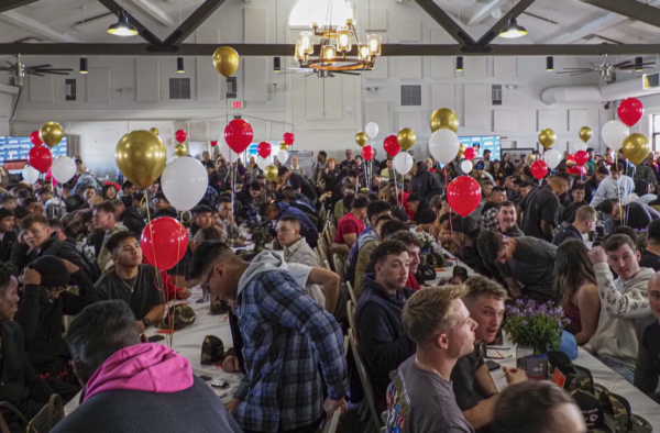 Annual Super Bowl Party for Camp Pendleton Marines at American Legion Post 291 in Newport Beach by Crisp Imaging