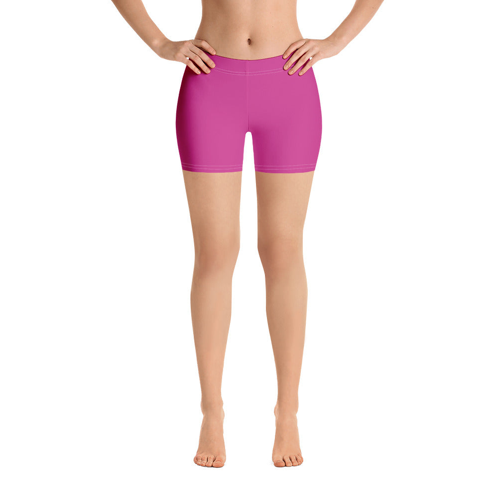 Hot Pink Spandex Shorts