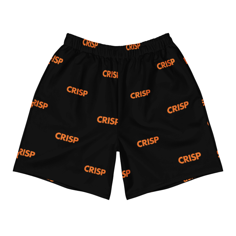 Crisp Monotone | Pattern Shorts | Black