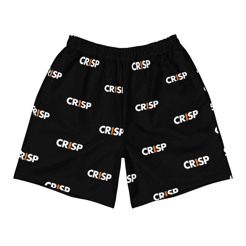 Crisp Only | Pattern Shorts | Black