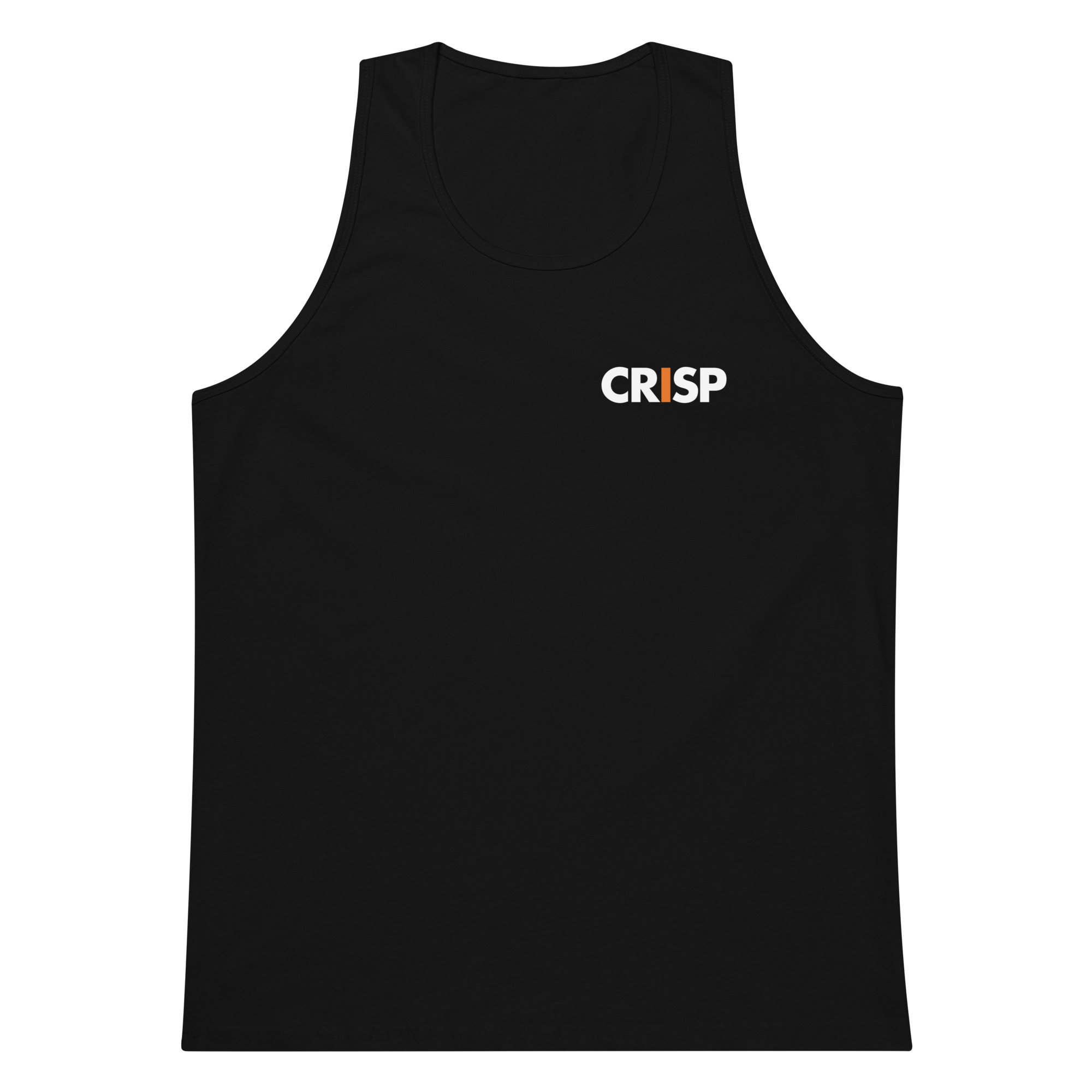 Crisp Only | Tank Top | Black