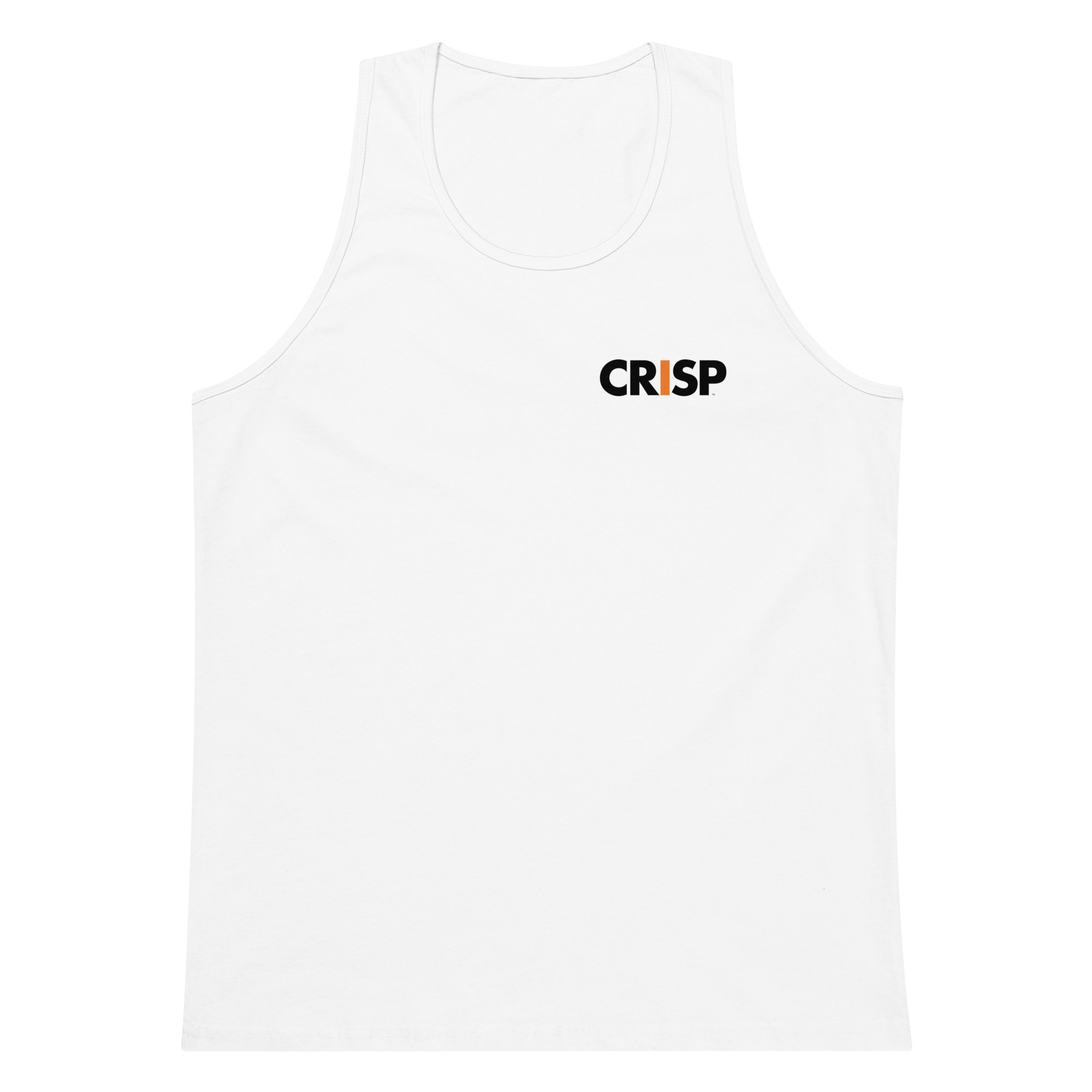 Crisp Only | Tank Top | White