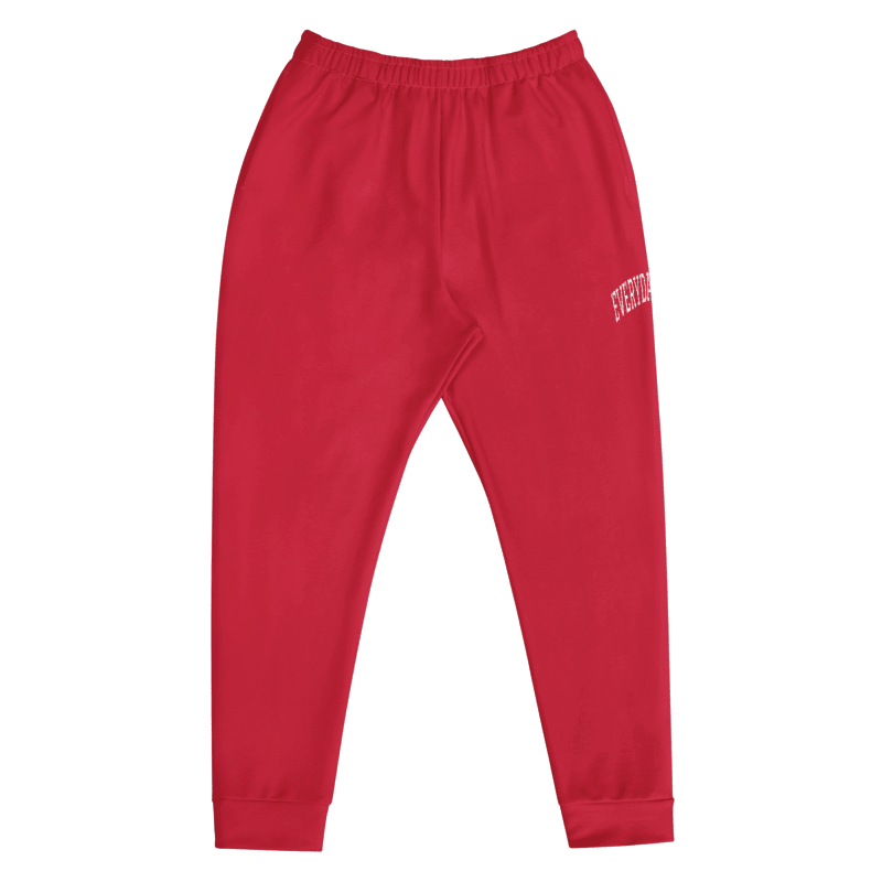 Everyday Friday University | Sweatpants | Cherry Red