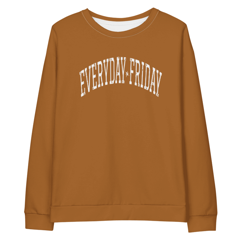 Everyday Friday University | Sweatshirt | Brown