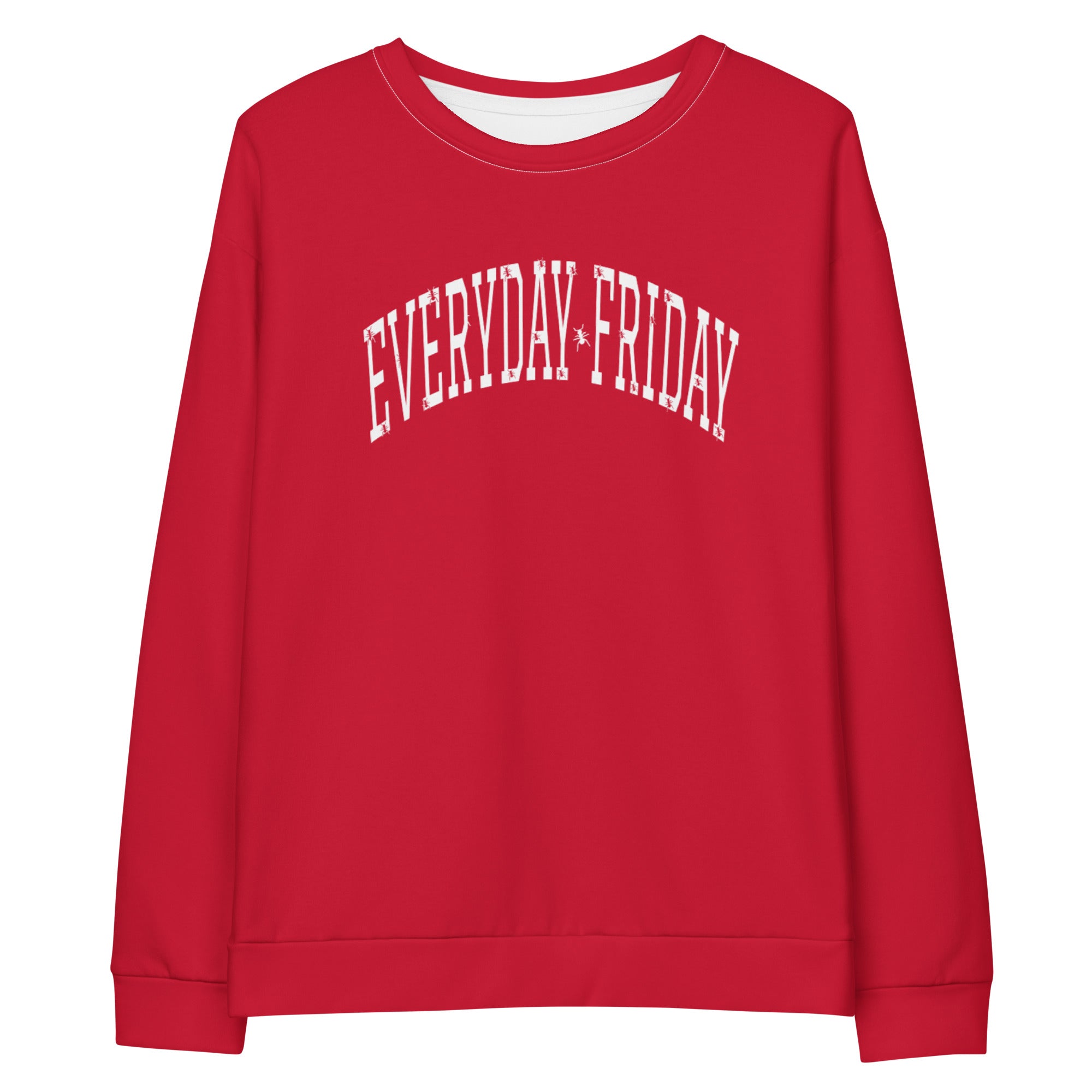 Everyday Friday University | Sweatshirt | Cherry Red