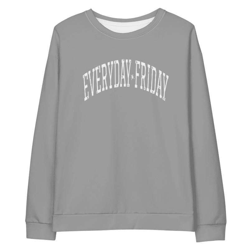 Everyday Friday University | Sweatshirt | Grey