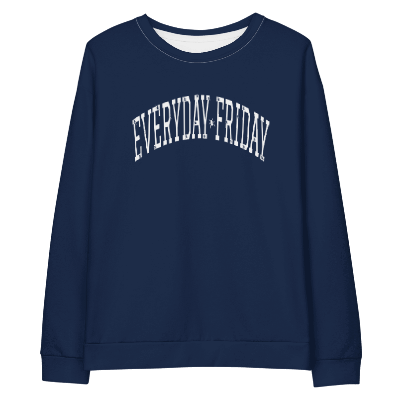Everyday Friday University | Sweatshirt | Navy