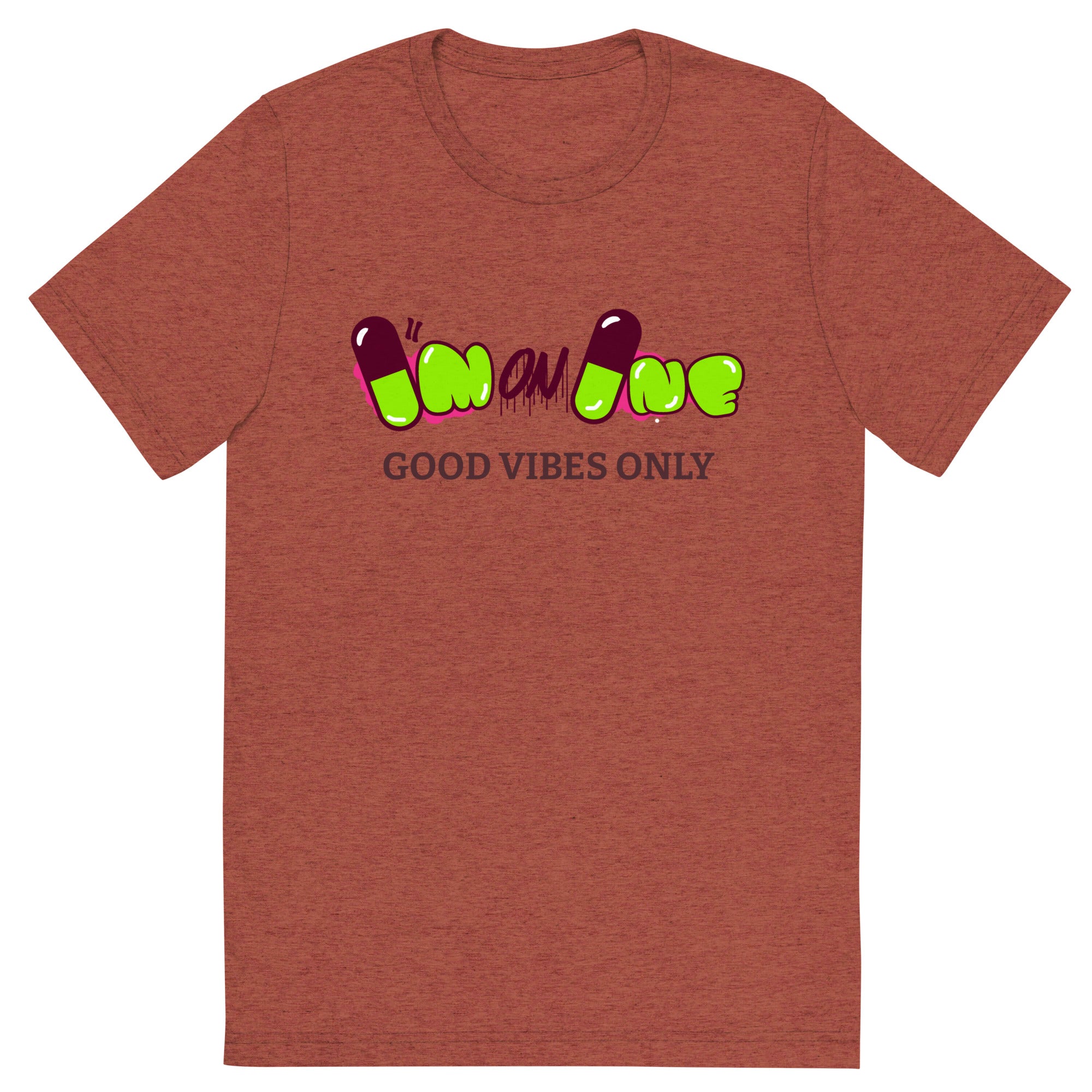 Good Vibes Only | Graffiti | T-Shirt | Clay