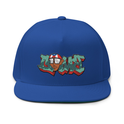 Acoma | Graffiti Lettering | Royal Blue | Snap Back