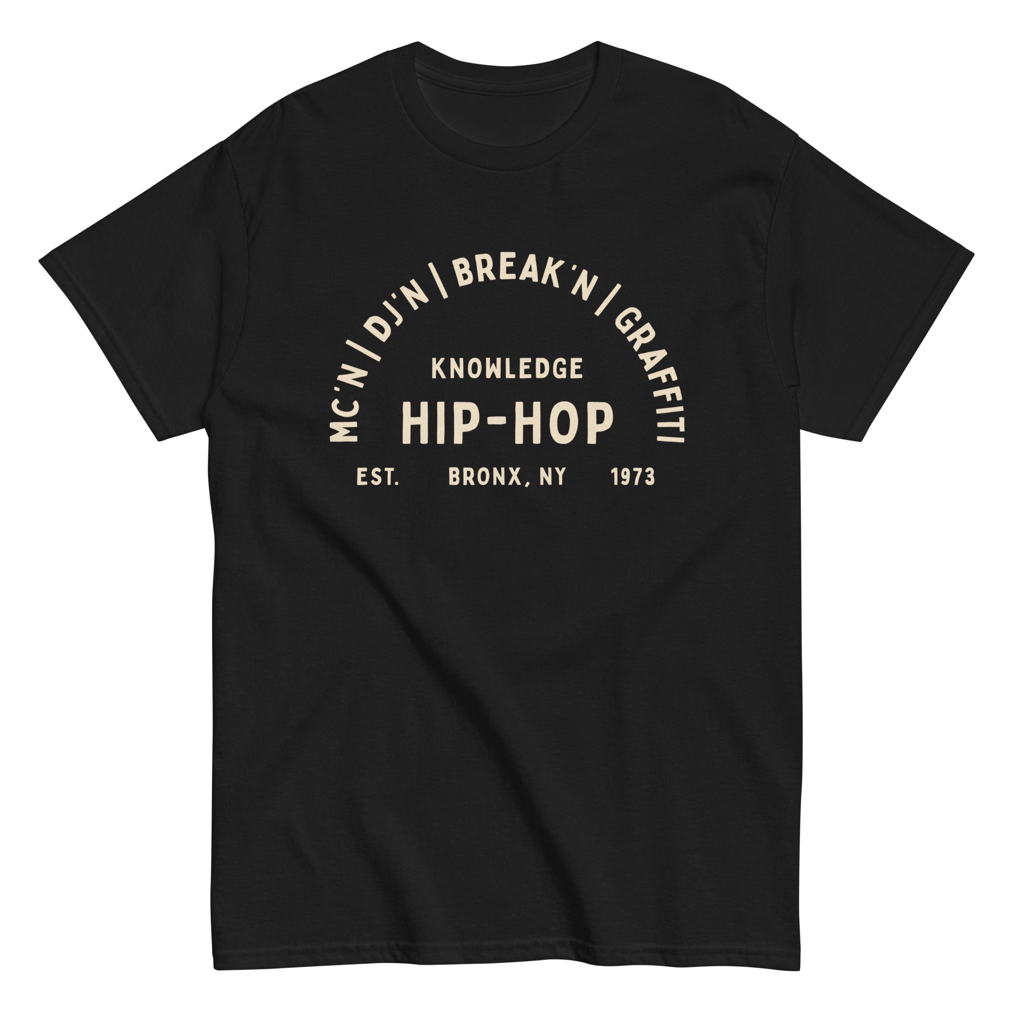 Dope Tees and Hoodies | Hip-Hop Est. 1973 | Black