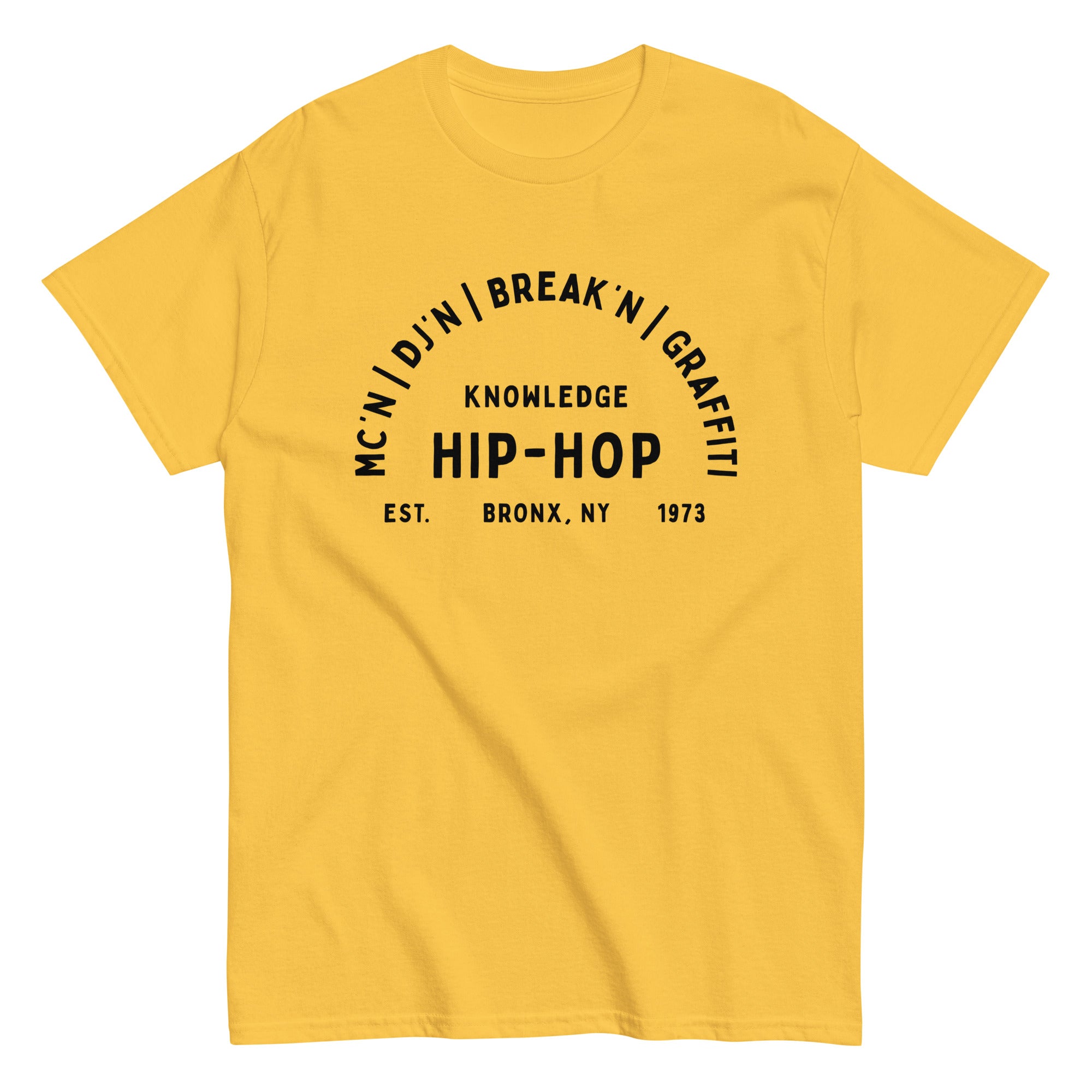 Dope Tees and Hoodies | Hip-Hop Est. 1973 | Vintage Yellow