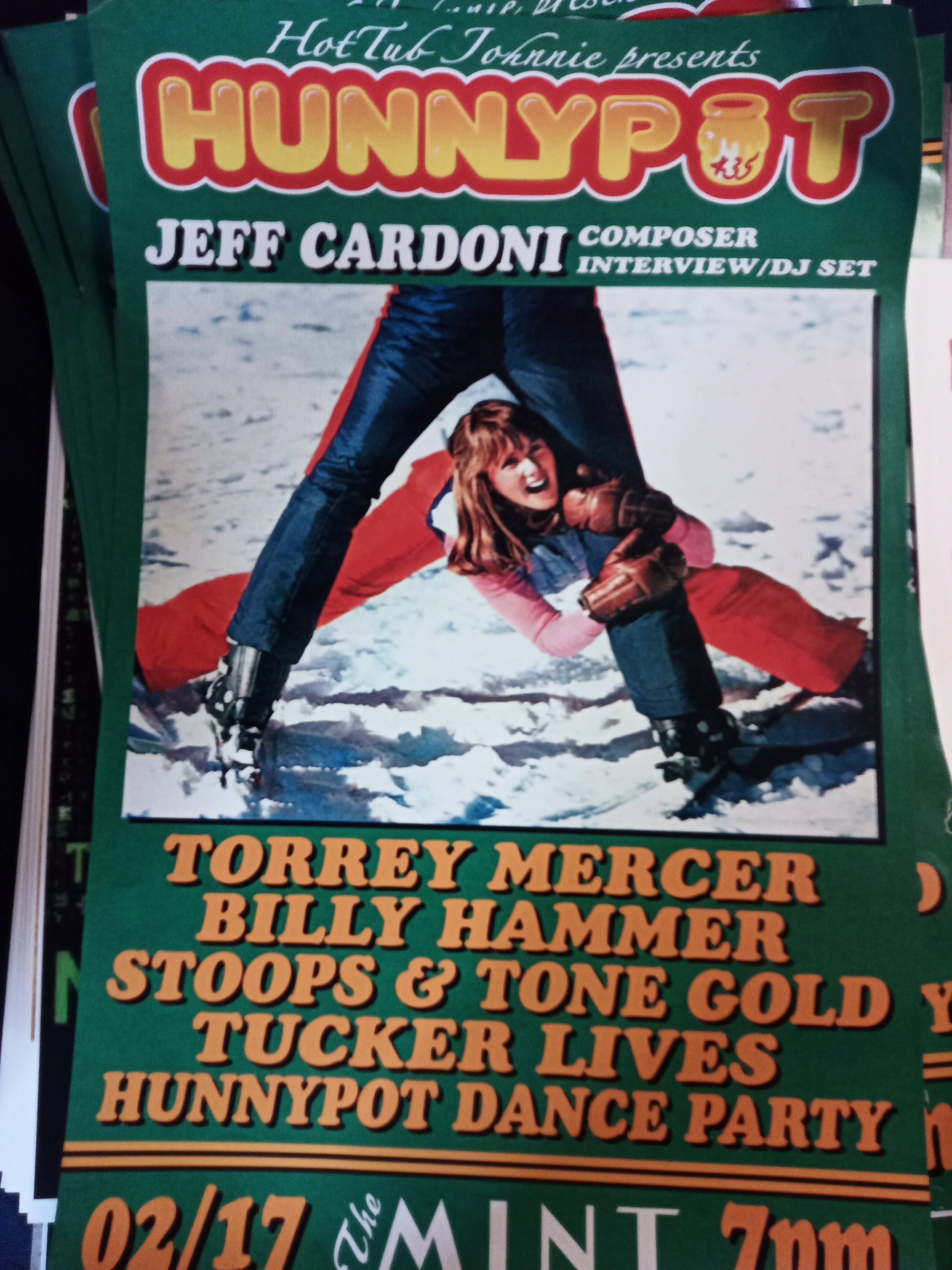 Hunnypot Live | Poster