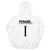 Isaiah Johnson | POWER | Push On With Energy & Resilience | Hoodie | White