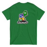Just a Kid From New England | Block Lettering | Green