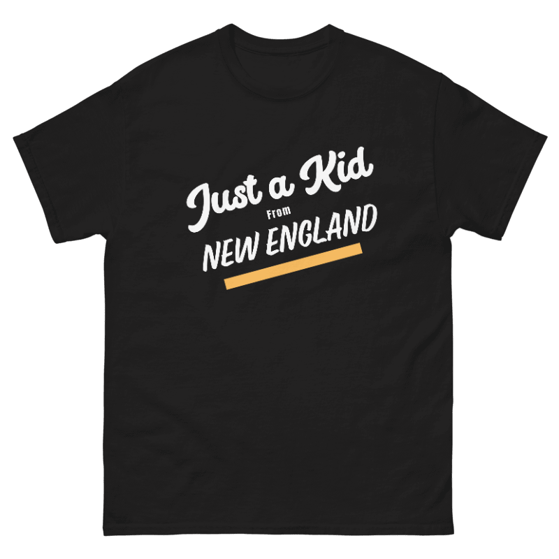 Just a Kid From New England | Signature | Black