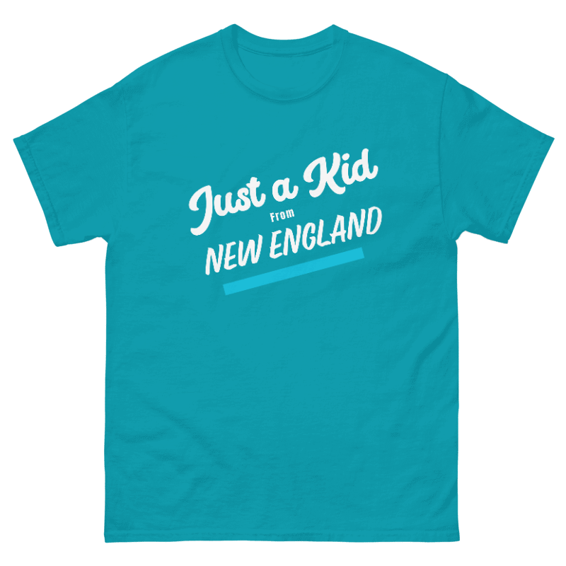 Just a Kid From New England | Signature | Teal