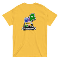 Just a Kid From New England | Block Lettering | Yellow