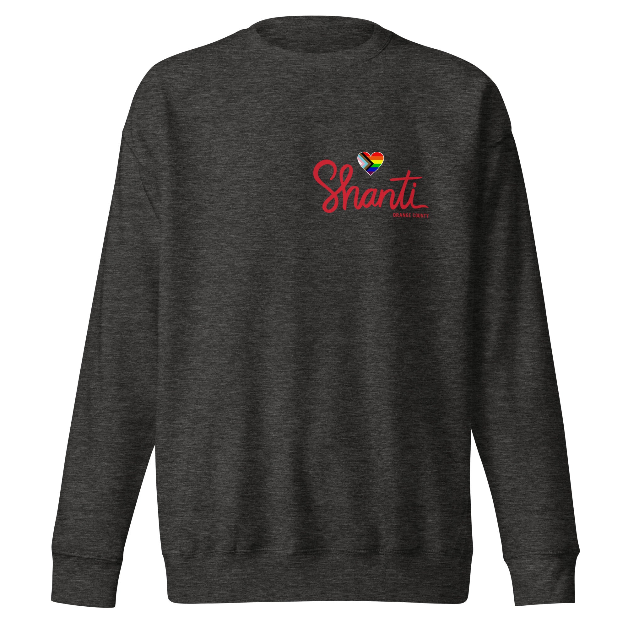 Shanti Charcoal Crew Neck