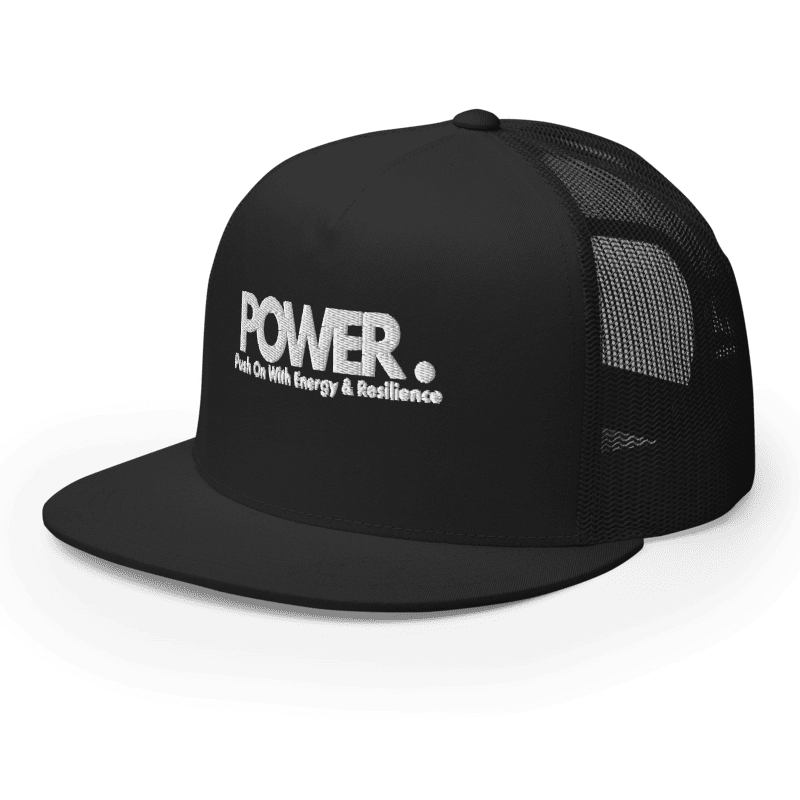 Isaiah Johnson | POWER | Push On With Energy & Resilience | Snapback| Black