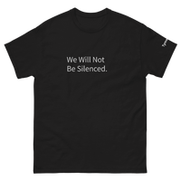 The We Will Not Be Silenced T-Shirt is a powerful expression of the belief that every person deserves dignity, equality, and the freedom to be heard. Inspired by the ongoing struggle for human rights around the world, this design stands in solidarity with those who speak out against injustice and advocate for a more equitable future.

Whether supporting civil rights, voting rights, LGBTQ+ rights, racial justice, gender equality, disability rights, or freedom of expression, this shirt represents the courage 