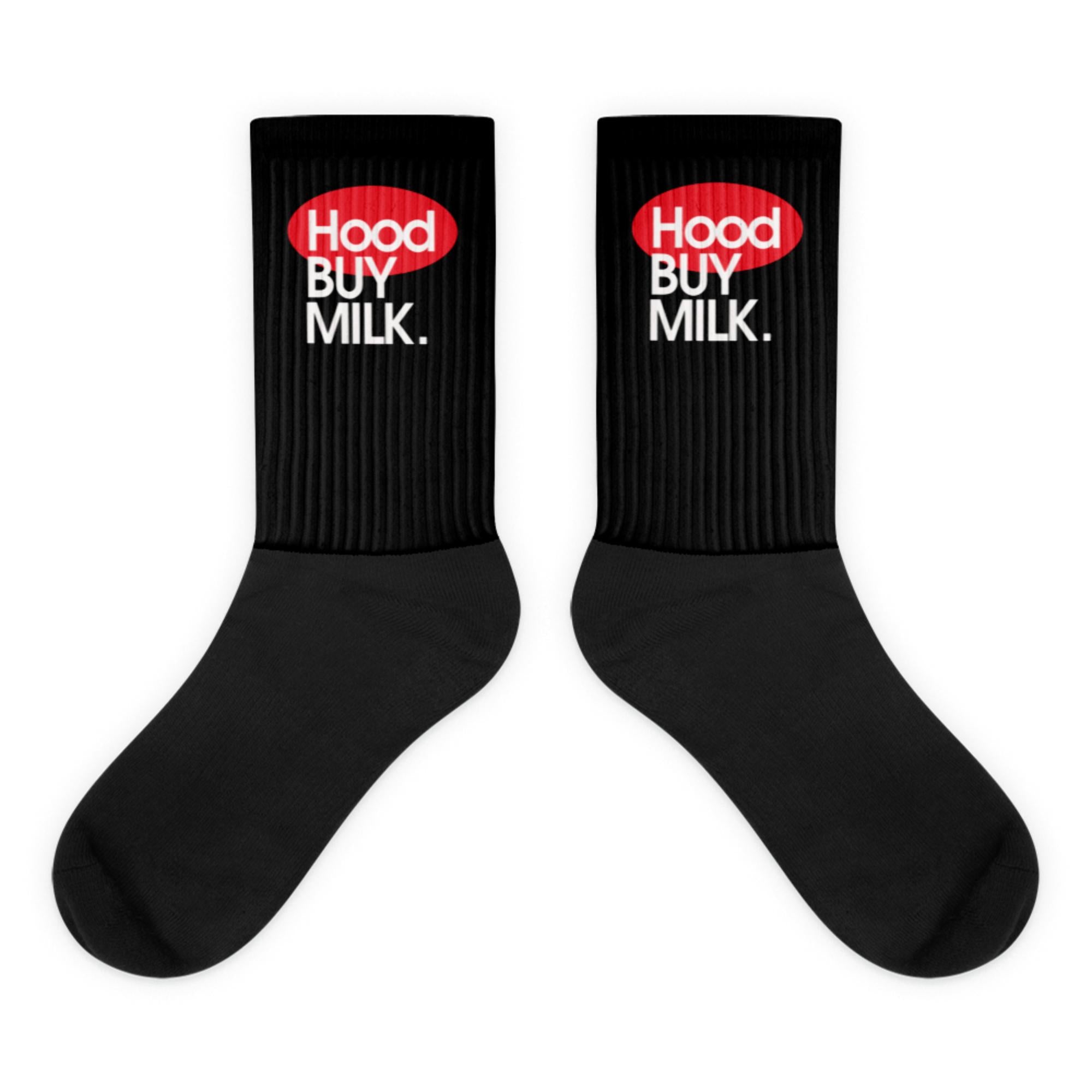 Hood Buy Milk Socks