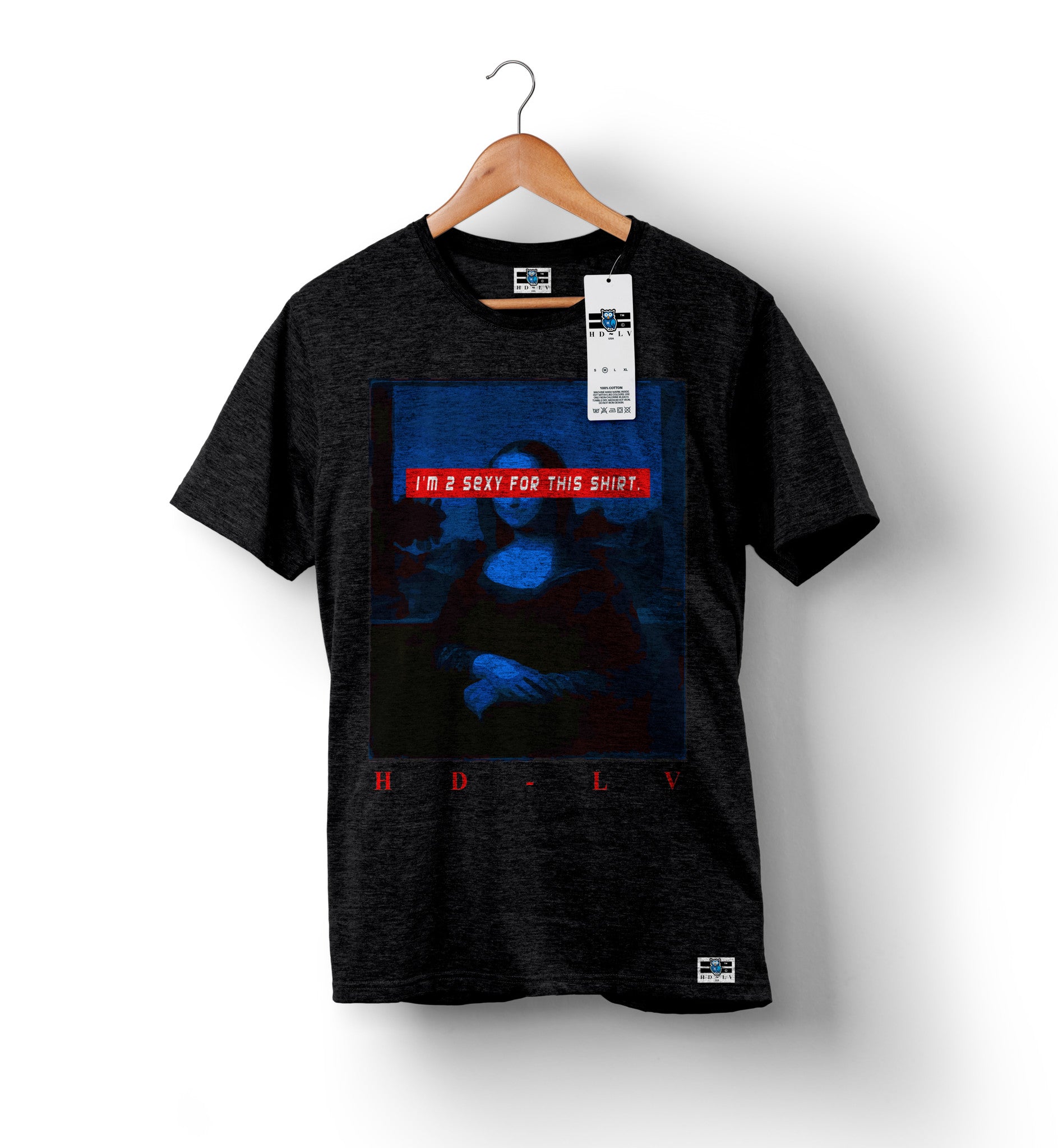 I'm Too Sexy For This Shirt - Heather Charcoal |