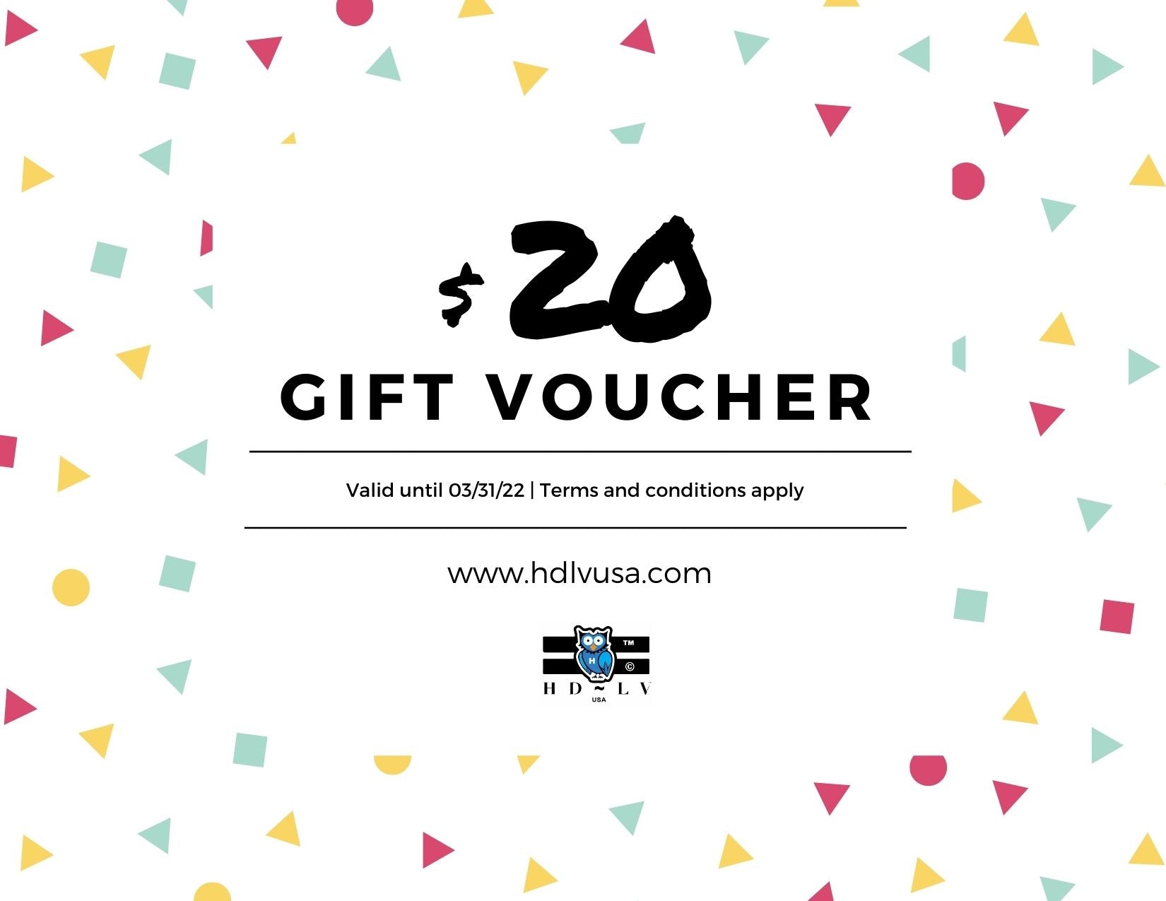 HDLV-USA Gift Card