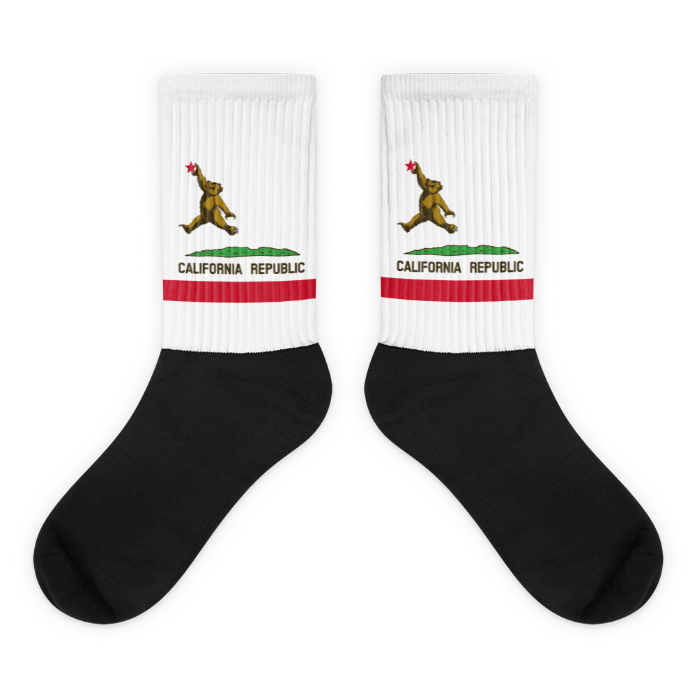 Shop Custom LAFL California Republic Flight Socks
