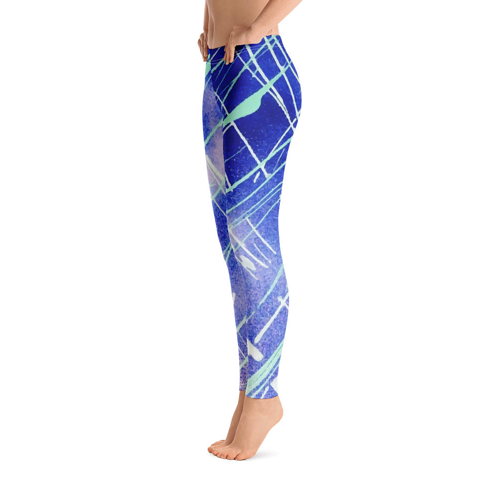 Abstract Leggings | Abyss | Activewear for Women