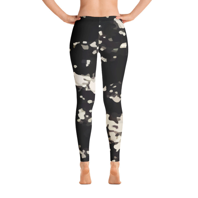 Spandex Leggings - Abstract Art Leggings