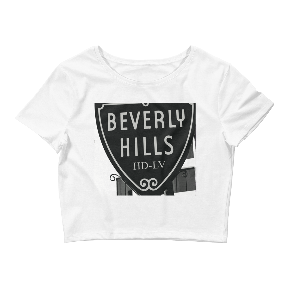 HD-LV - Beverly Hills | Tight Fitting Crop Top for Women