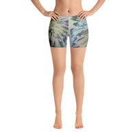 Tie-Dye Black | Spandex Shorts