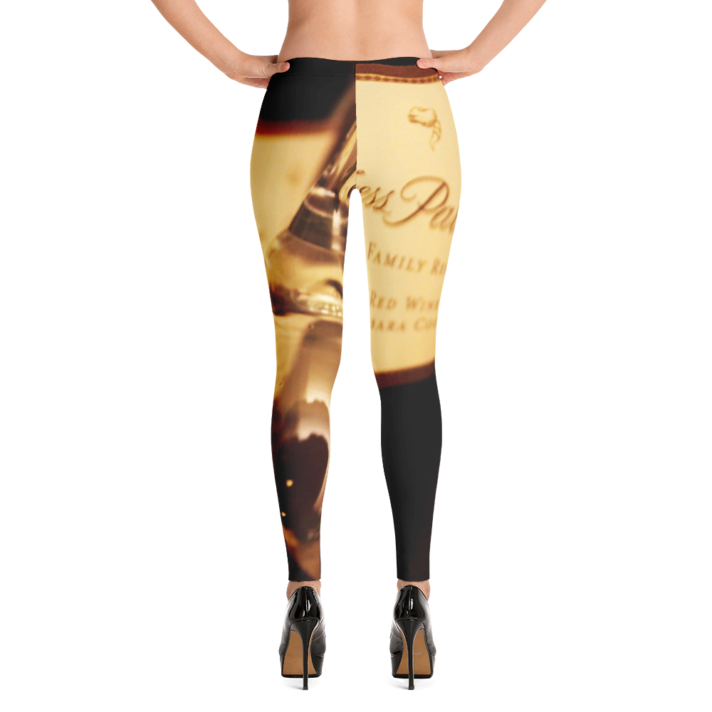 Champagne Bottle Leggings for Women