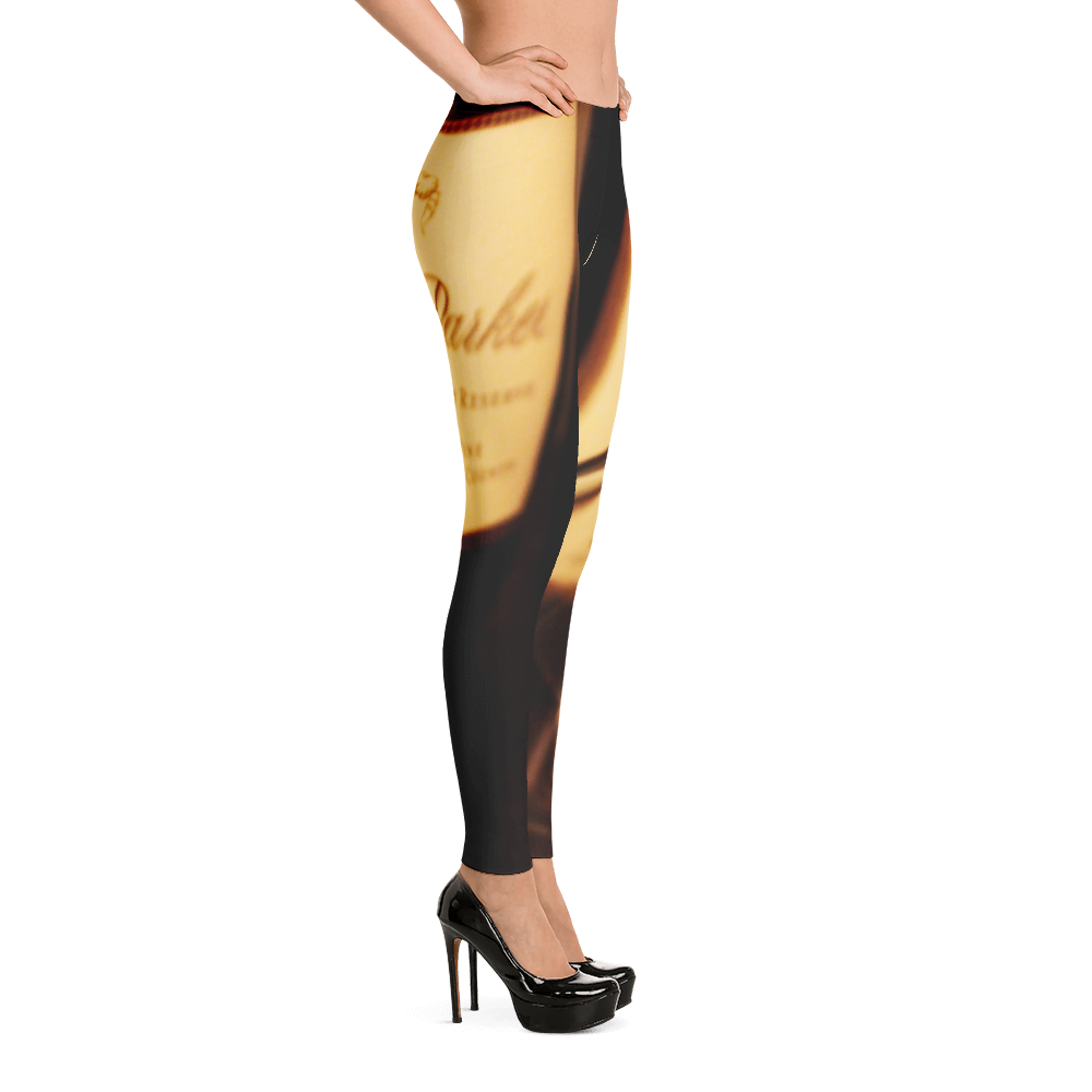 Champagne Bottle Leggings for Women