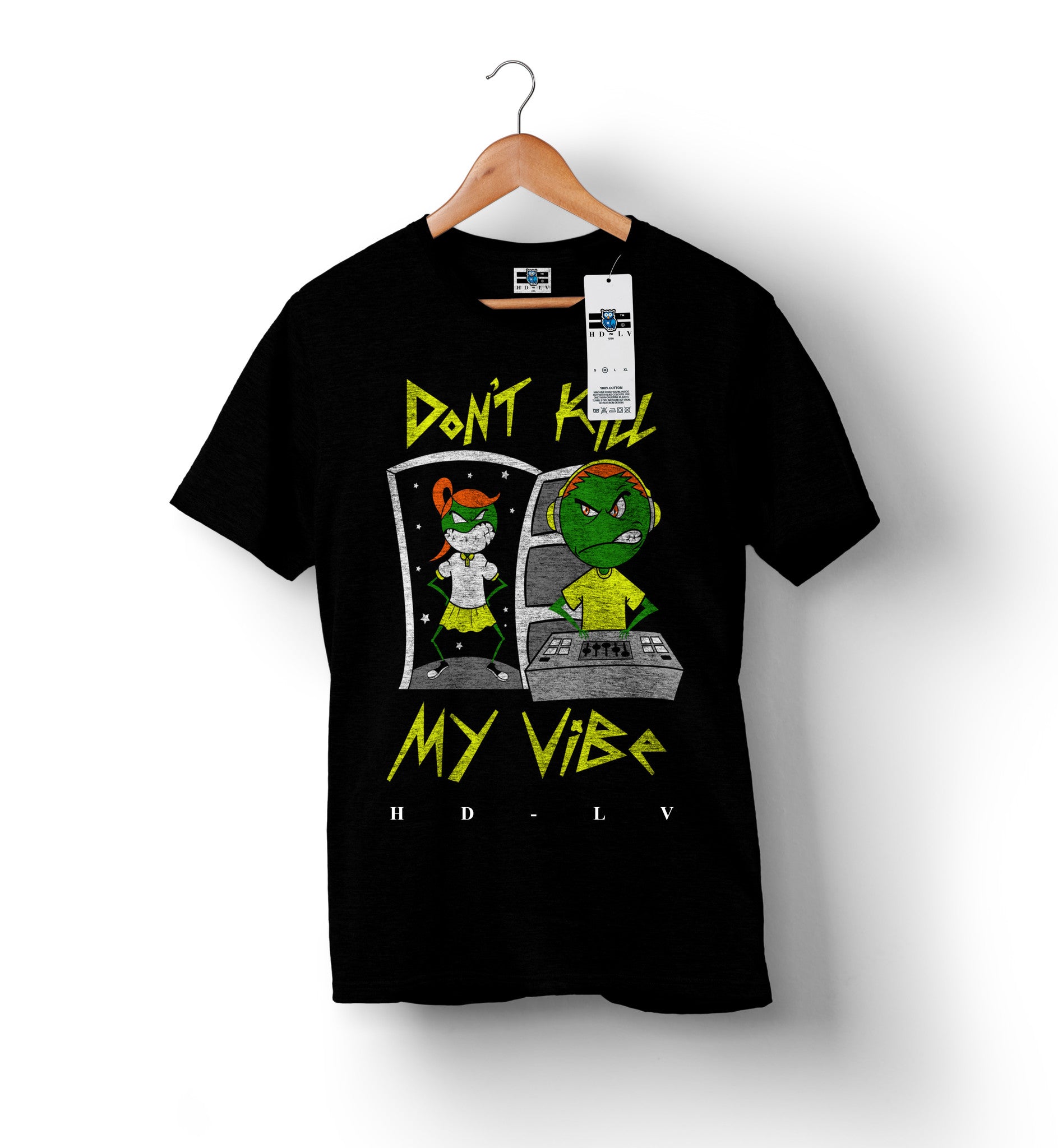 Don't Kill My Vibe - Black II | Alien Shirts for Men