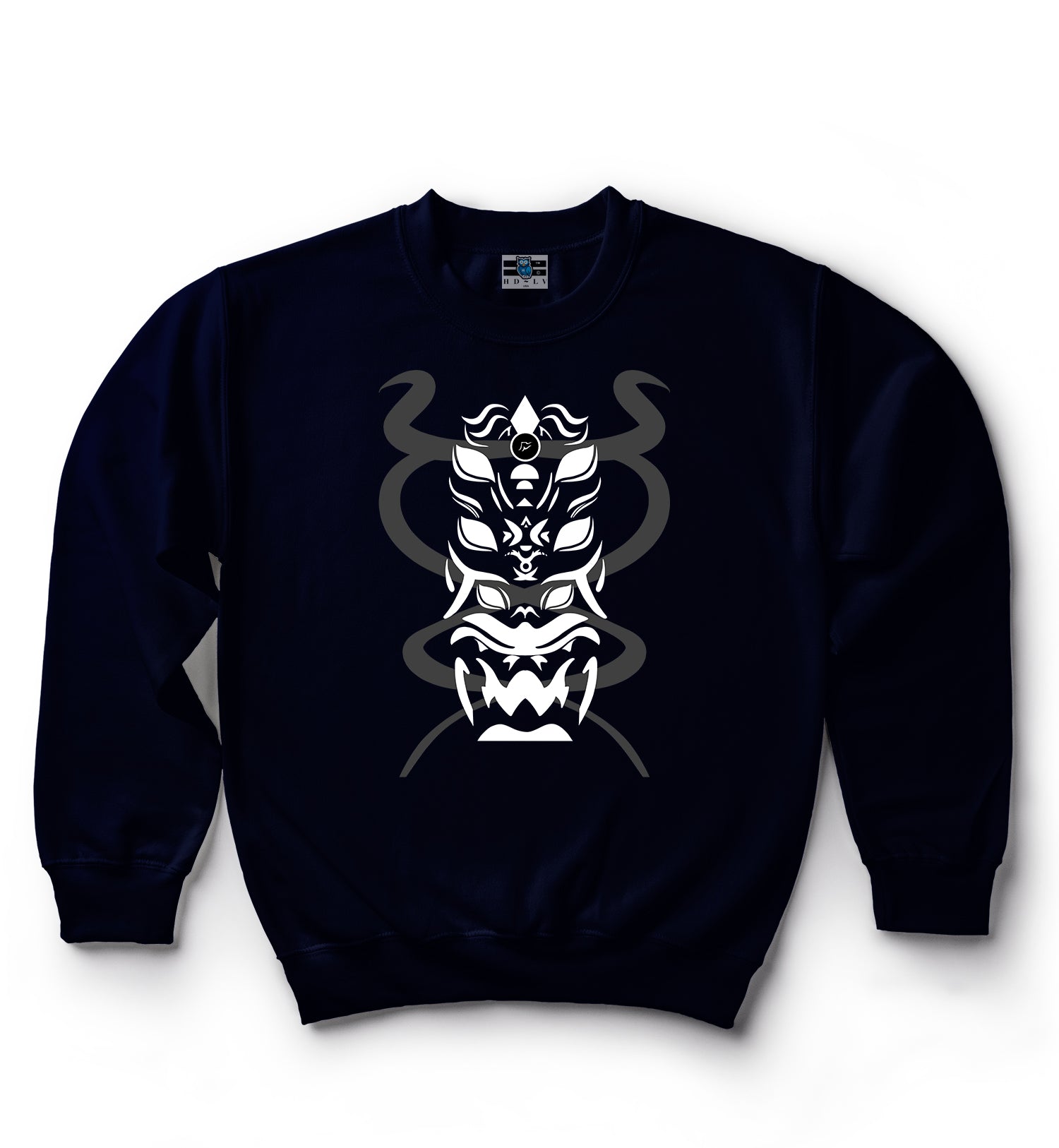 Dragon Snake | Black | Classic Crew Neck