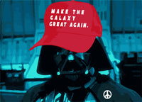 Make The Galaxy Great Again - Heather Charcoal | Custom Shirts for Men