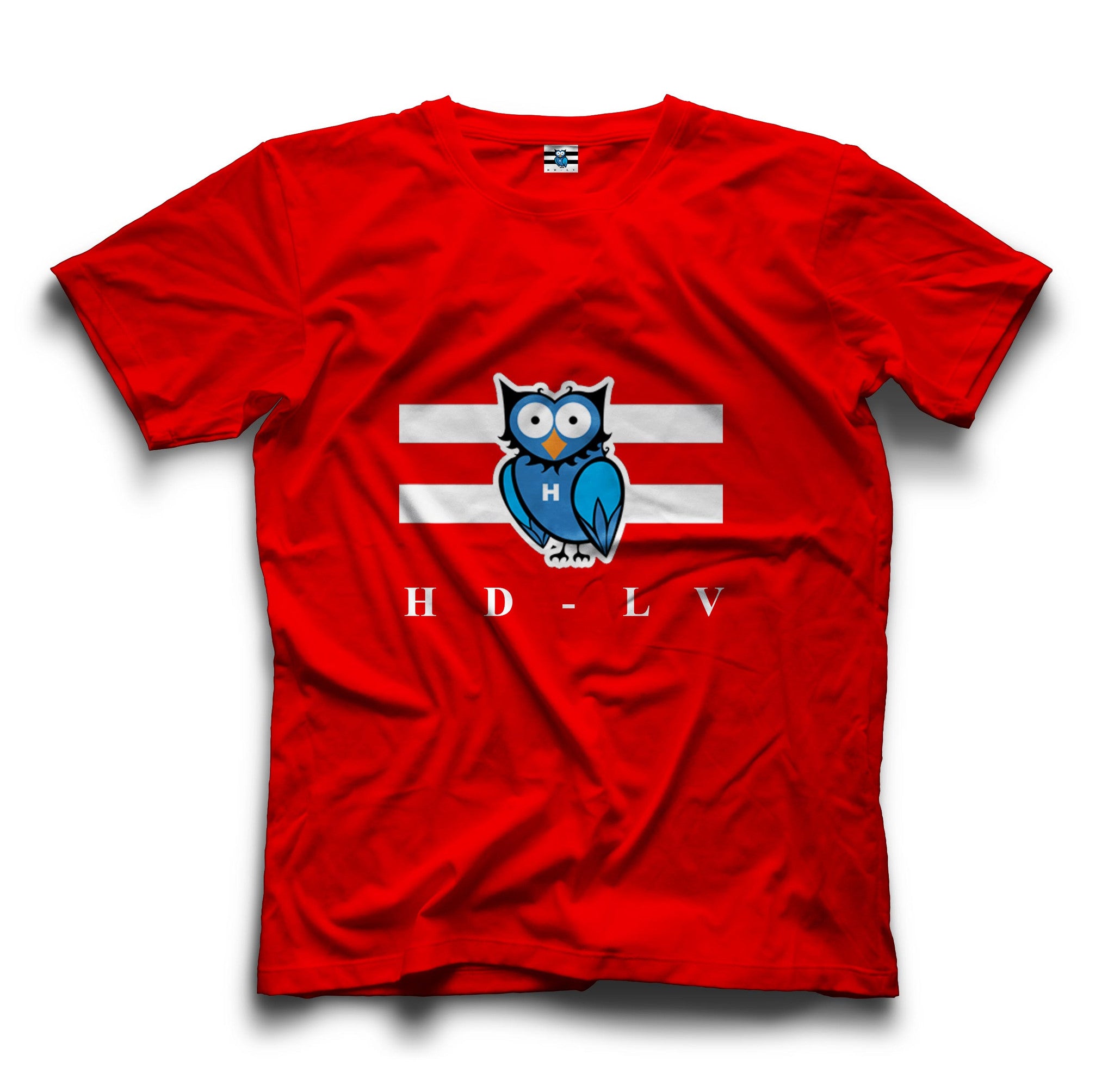 HDLV Owl Red Shirt