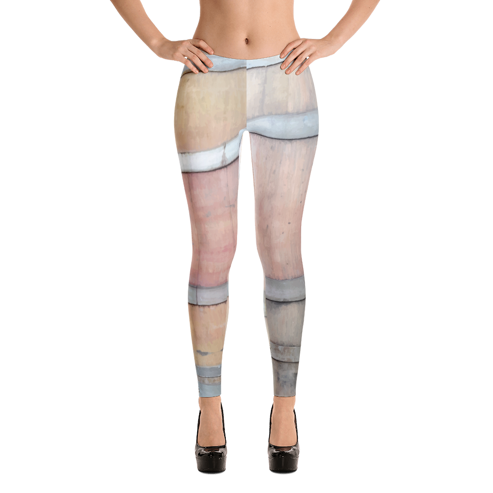 Wine Barrel Leggings for Women