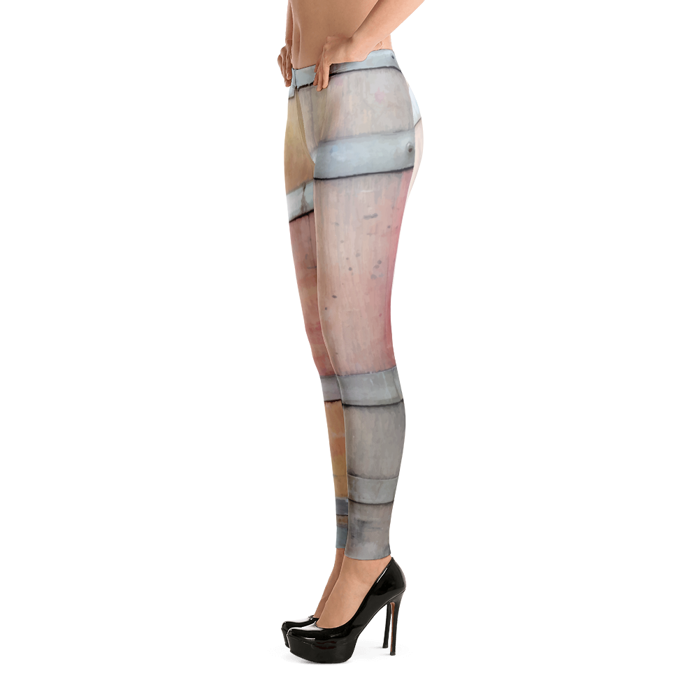 Wine Barrel Leggings for Women