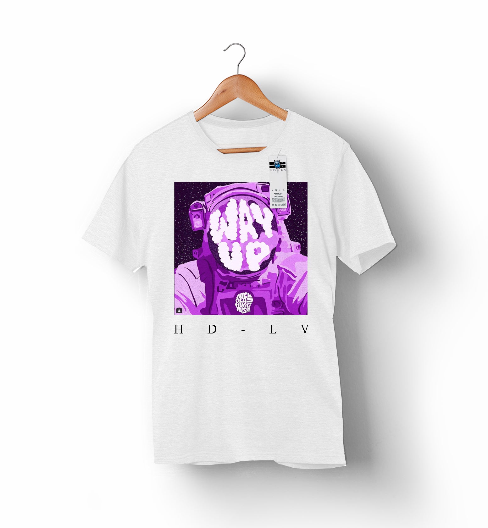 Way Up | White | T-Shirt