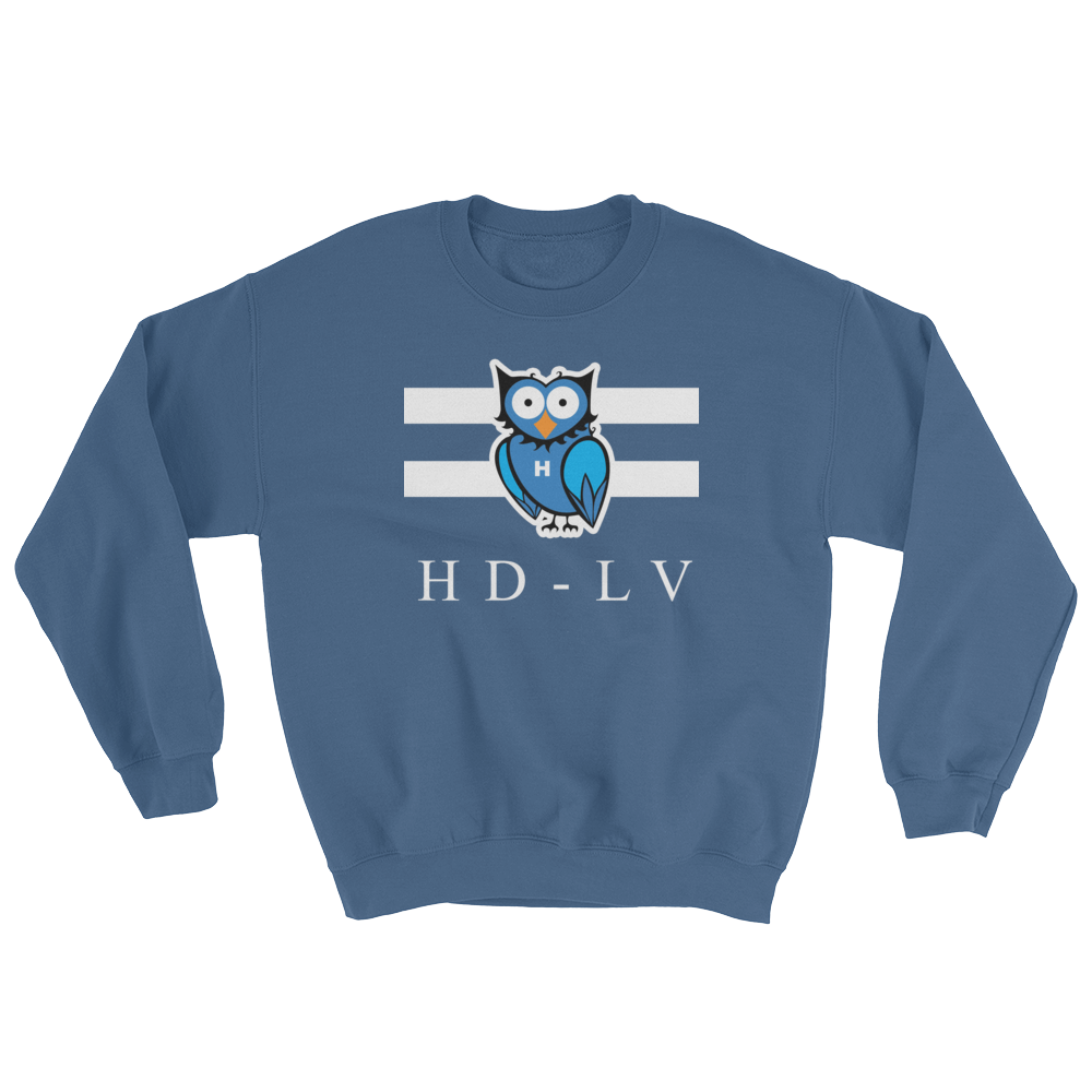HD-LV Classic Crew Neck - Indigo Blue