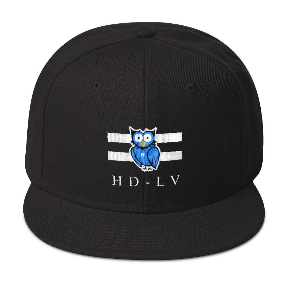 HD-LV Classic Snapback - Black