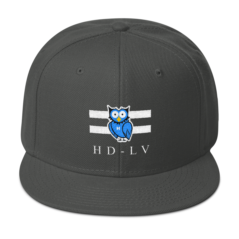 HD-LV Classic Snapback - Charcoal Grey
