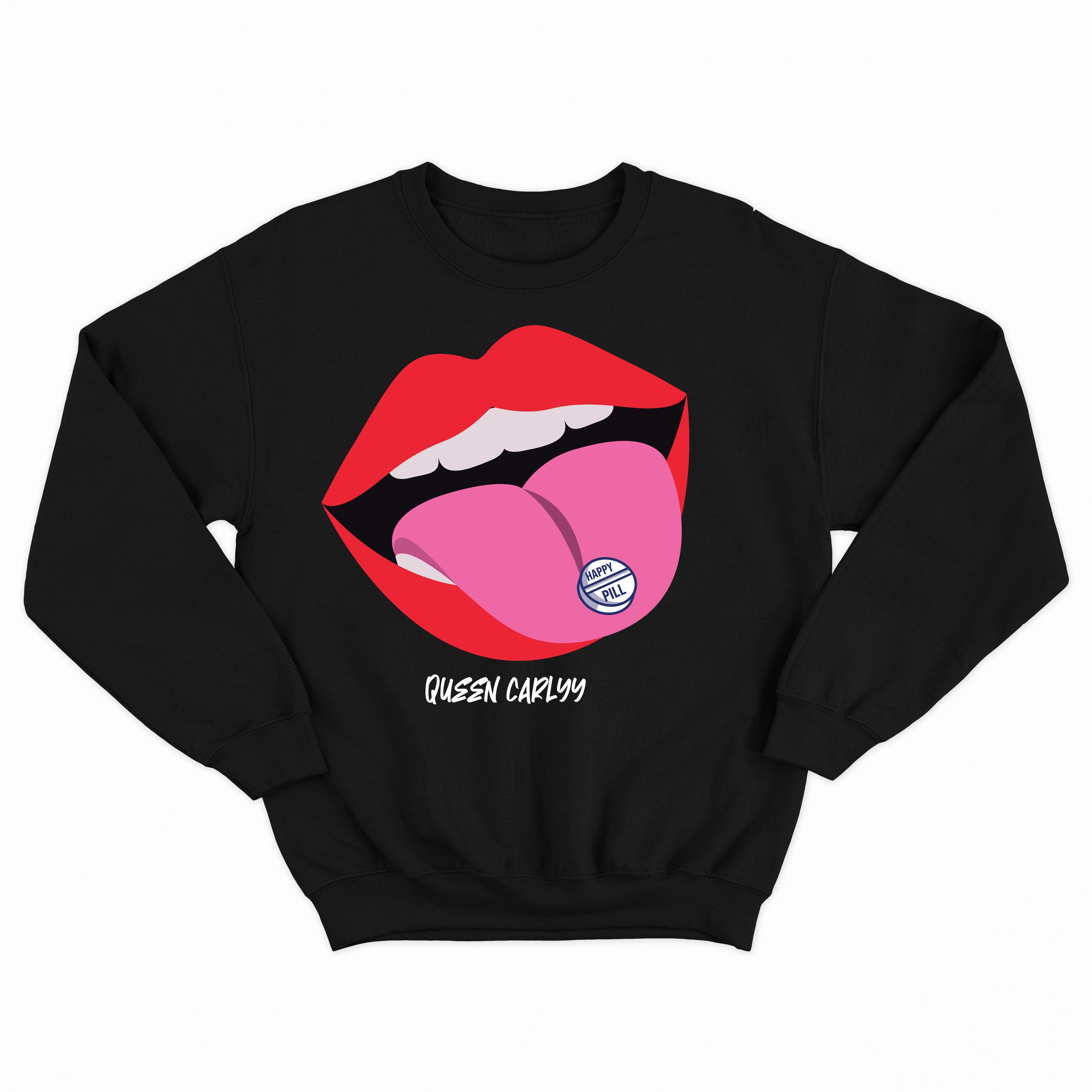 Happy Pill Sweater by Carly Lind