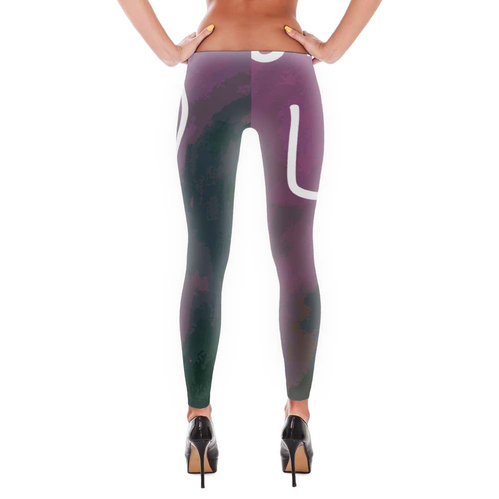 All Love | Purple Leggings | for Women