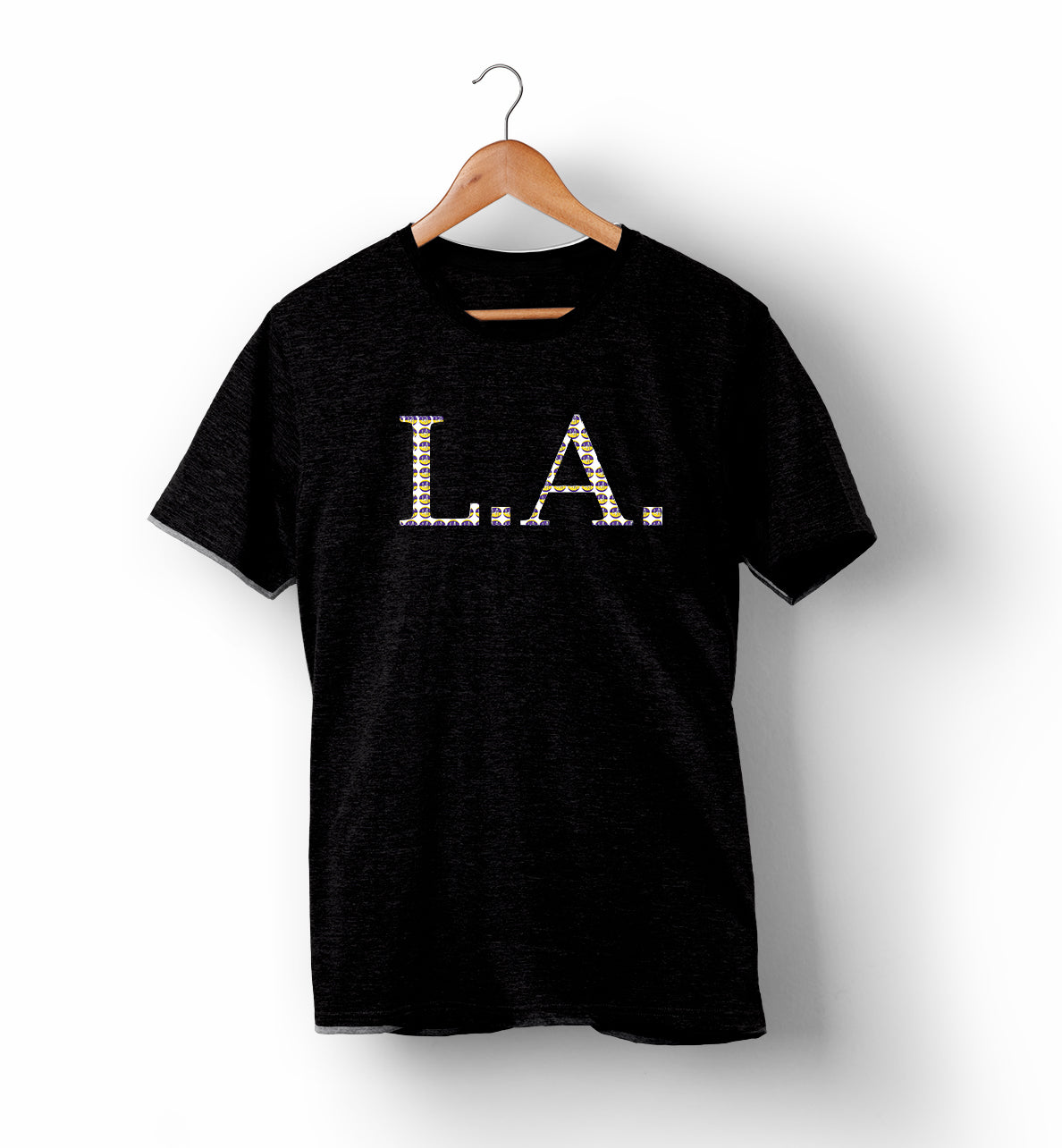 L.A. Basketball Pattern | Tee