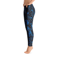 Electric Blue Viper Leggings