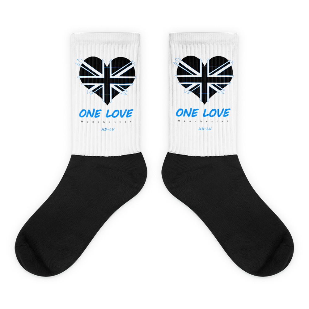 Shop Custom One Love Manchester Socks