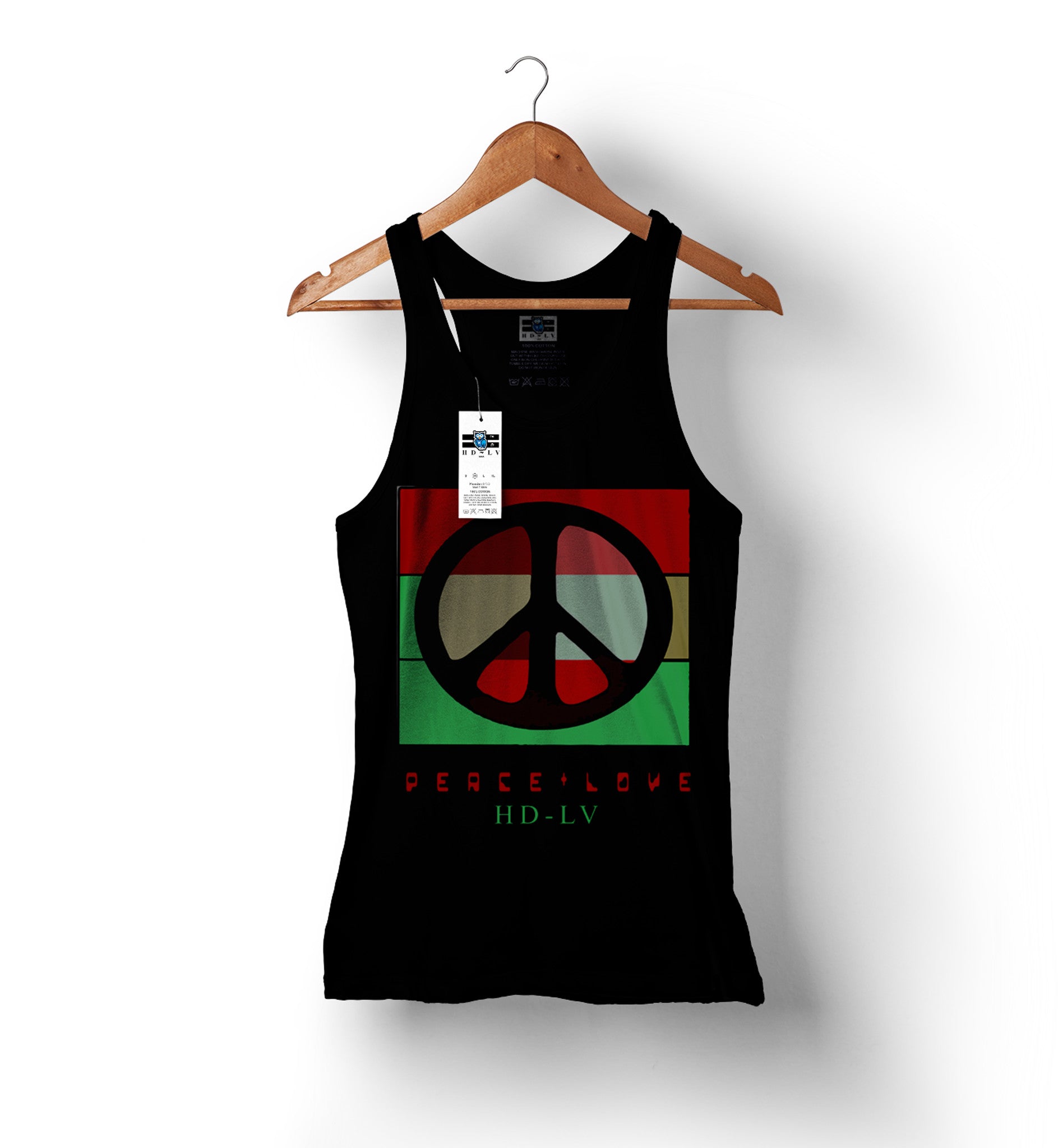 Peace & Love - Black | Tank Tops for Women
